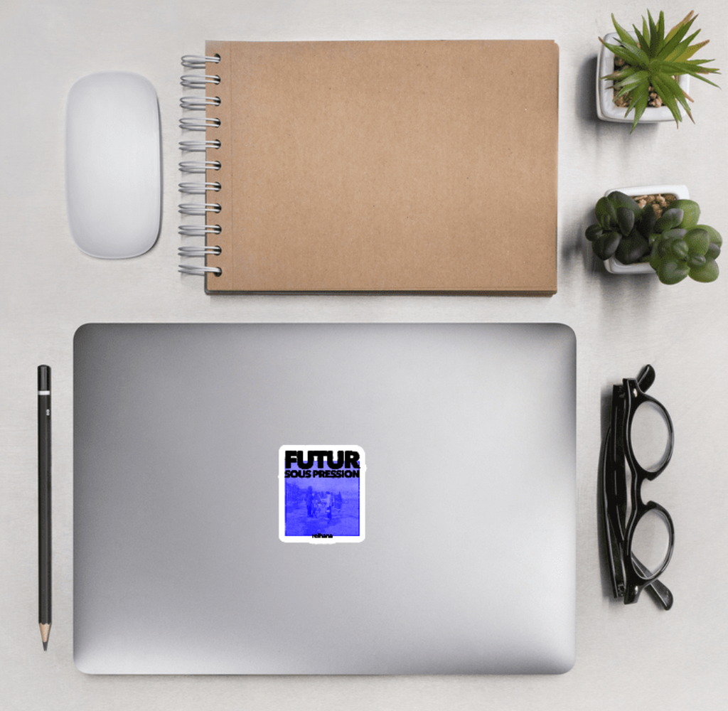 sticker - futur sous pression