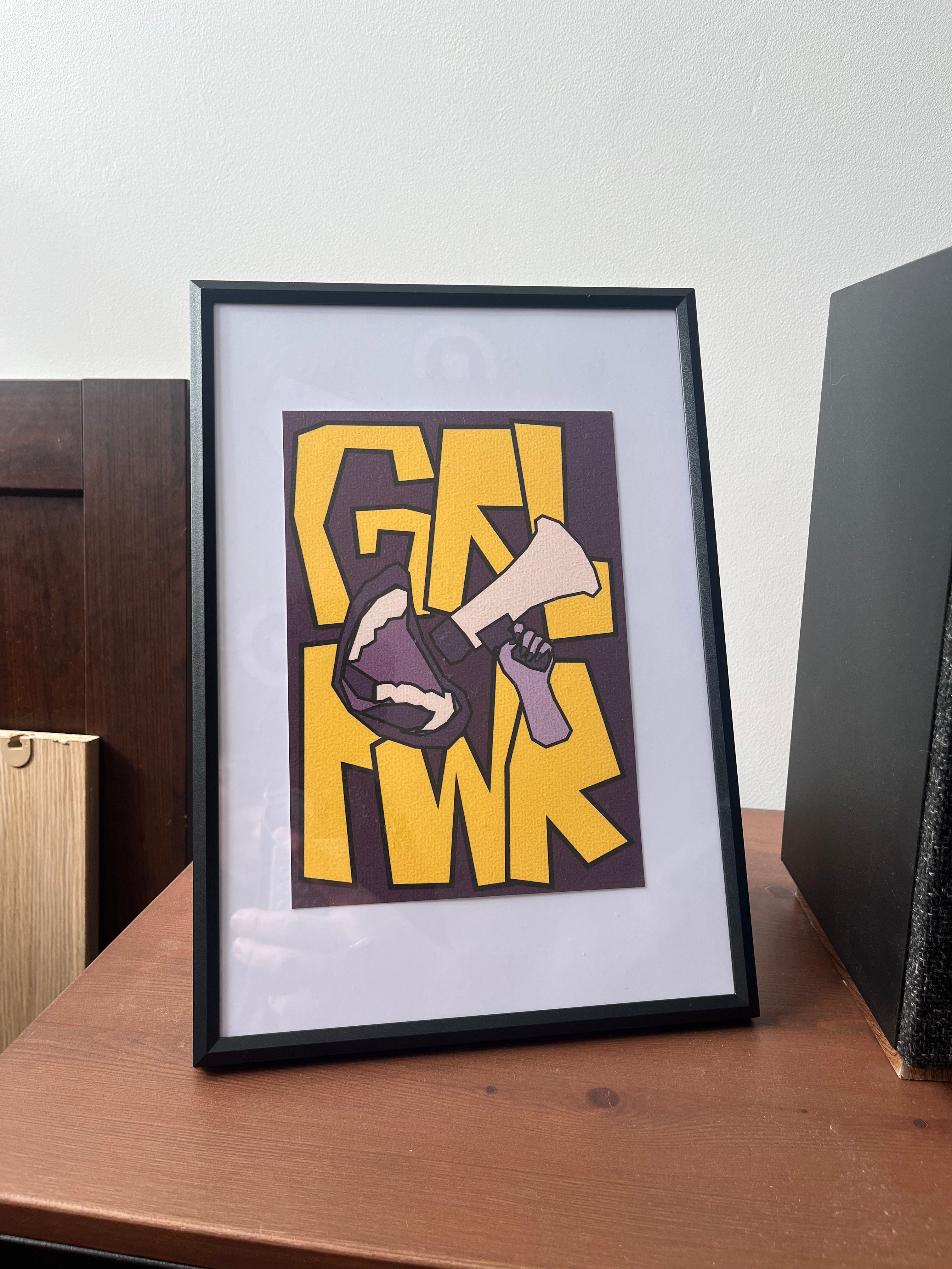 mini affiche - GRL PWR 📢