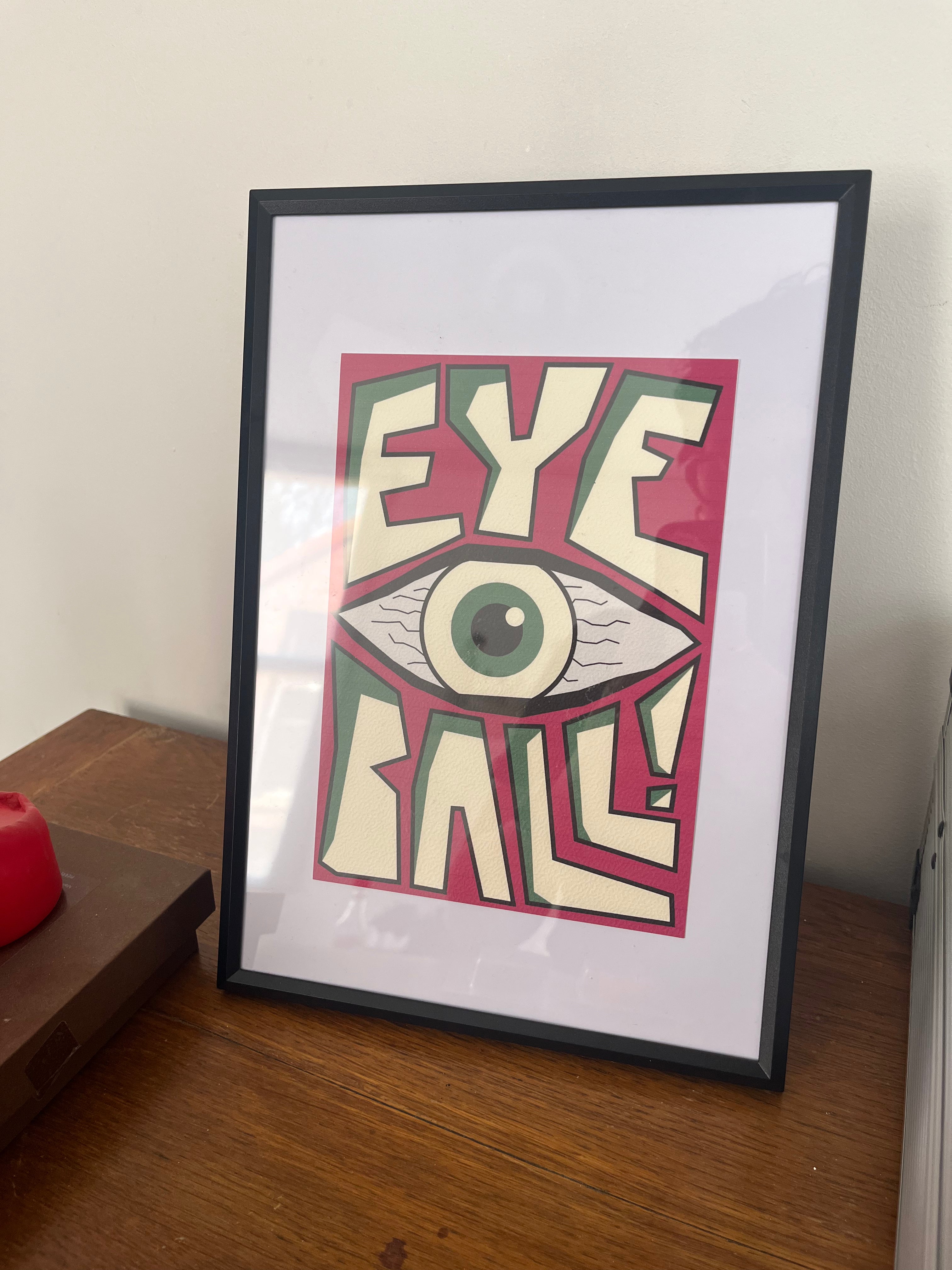 mini affiche - EYE BALL ❇️