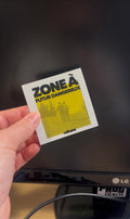 sticker - zone à futur dangereux