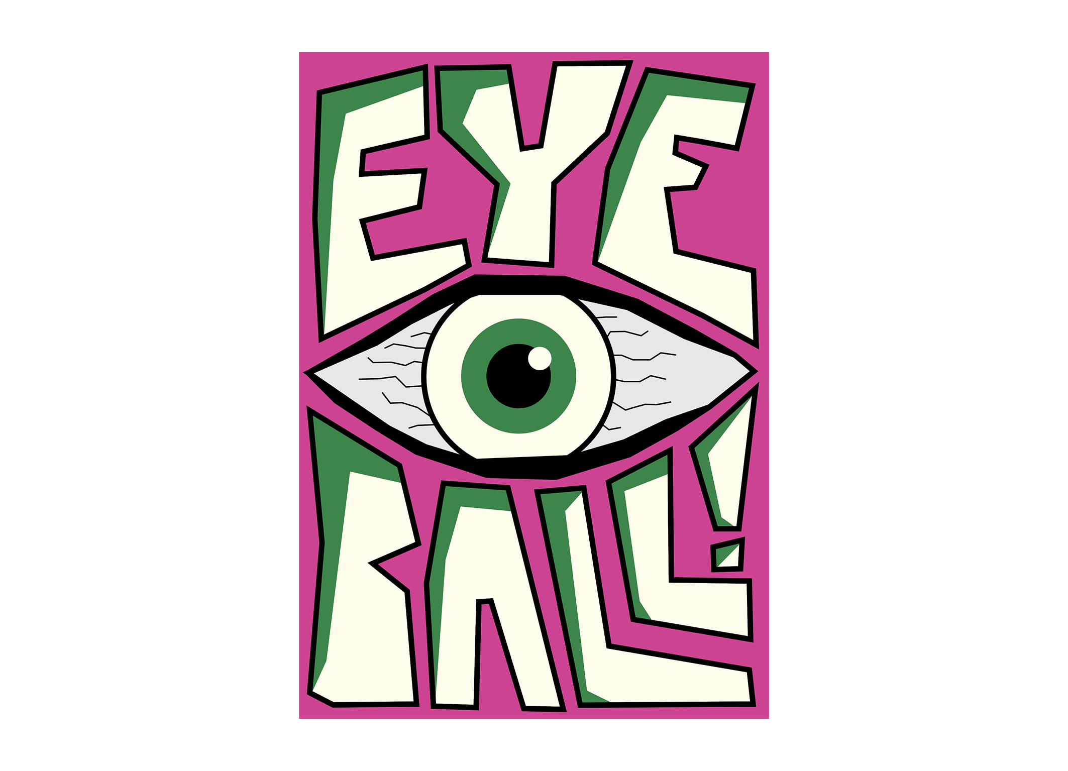 mini affiche - EYE BALL ❇️