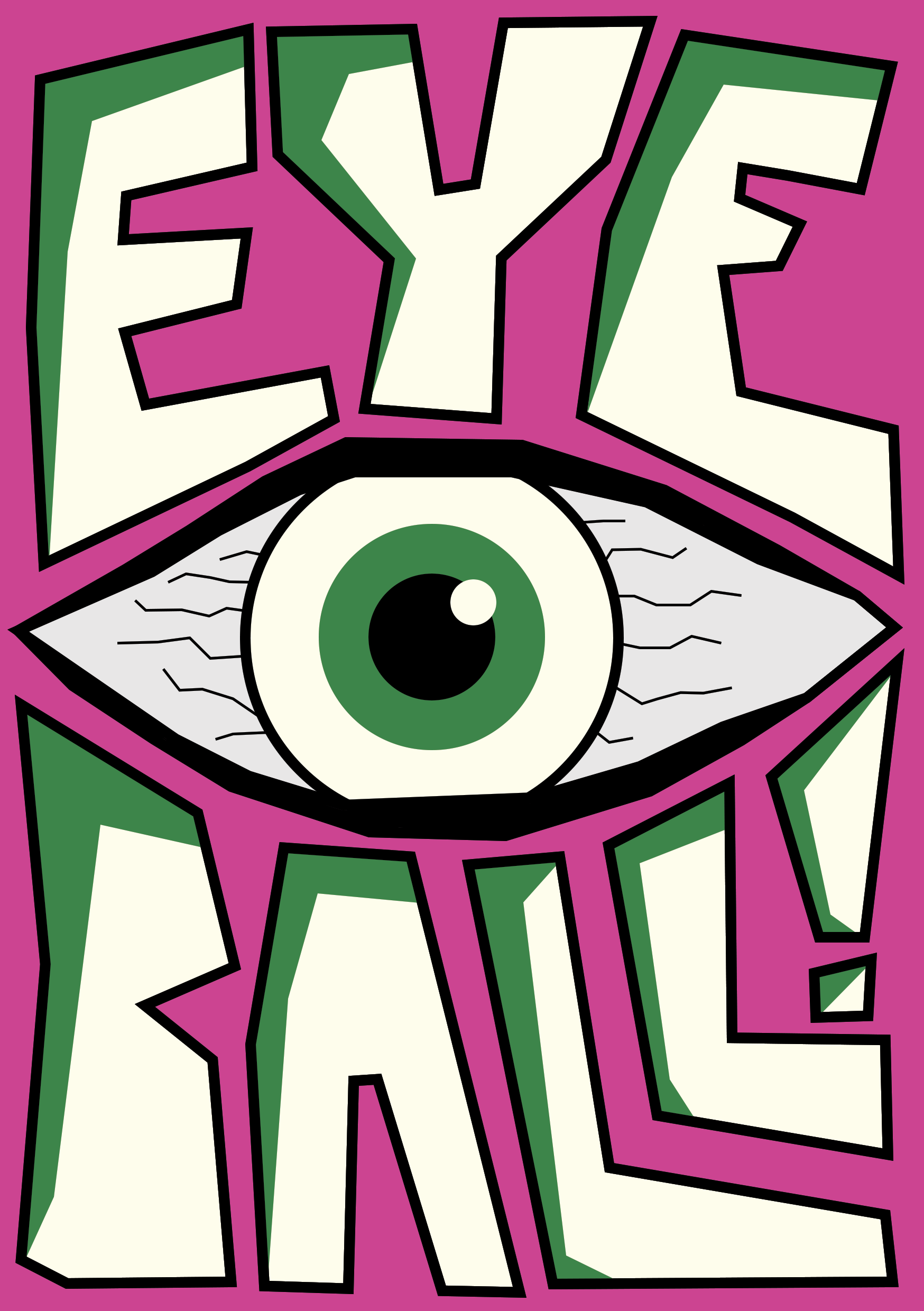 mini affiche - EYE BALL ❇️