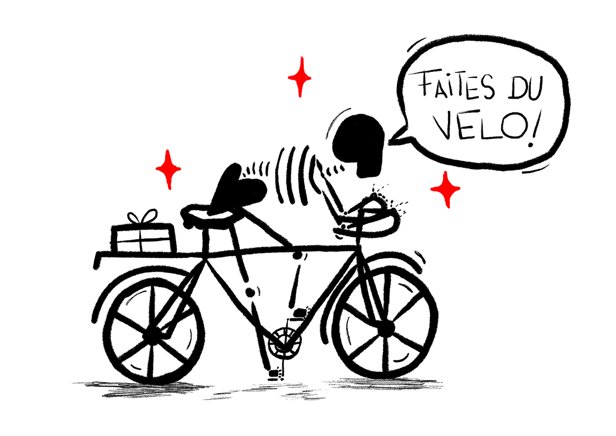 nano affiche - faites du vélo 🚲