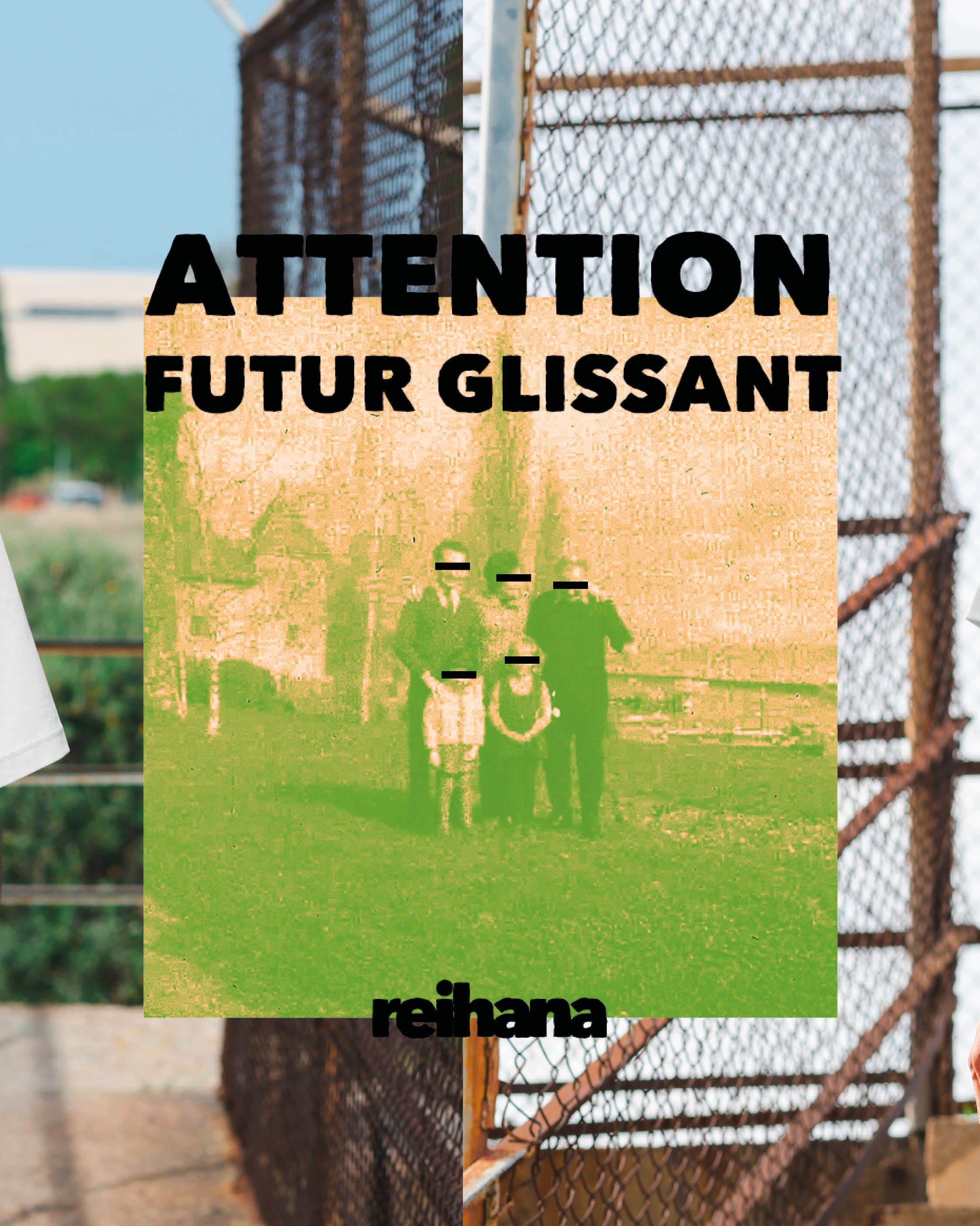 sticker - attention futur glissant