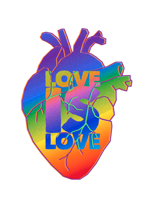 sticker - love IS love